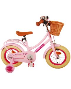 Volare Kinderfiets Excellent 12 inch Roze met mandje