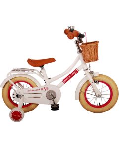 Volare Kinderfiets Excellent 12 inch Wit met mandje