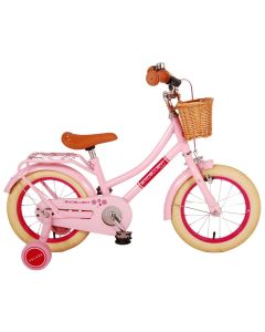 Volare Kinderfiets Excellent 14 inch Roze met mandje