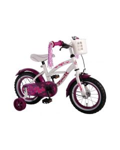 Volare Kinderfiets Heart Cruiser 12 inch Wit