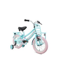 Supersuper Kinderfiets Lola Roze 14 inch Roze