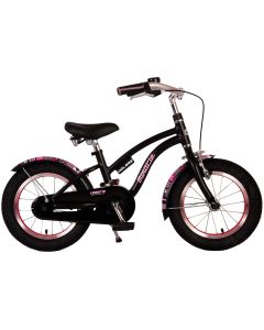 Volare Kinderfiets Miracle Cruiser Meisjes 14 inch Mat zwart