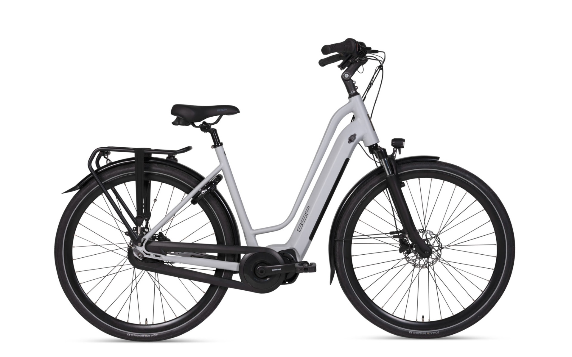 BSP Musa Elektrische fiets Dames 51 cm Wit 504Wh