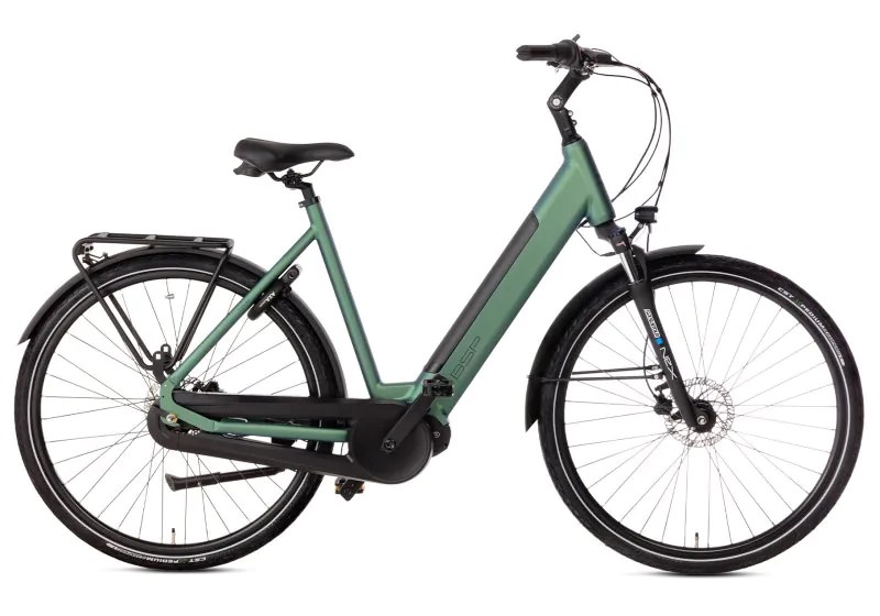 BSP Topaz Elektrische fiets Dames 51 cm Groen 468 Wh